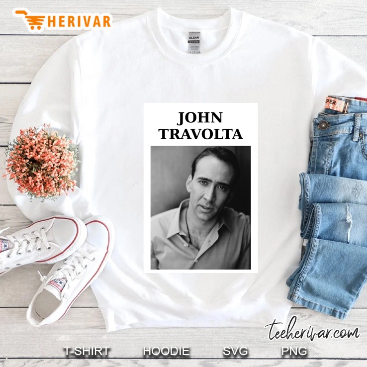 Nicolas Travolta... John Cage... Wtf Sweatshirt