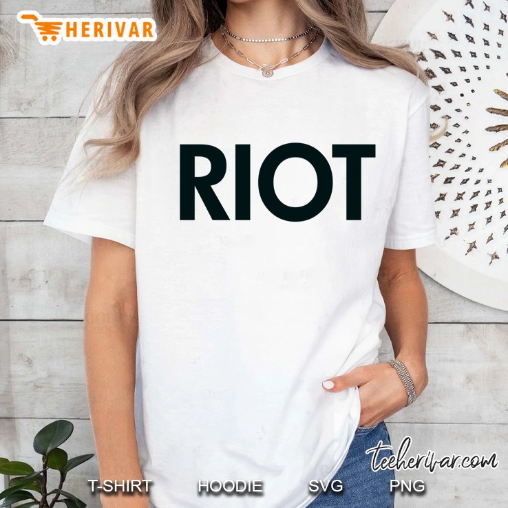 Riot (Black) Ladies Tee