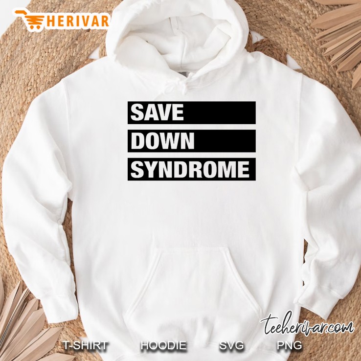 Save Down Syndrome Logo Hoodie