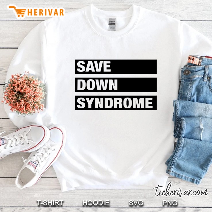 Save Down Syndrome Logo Sweatshirt