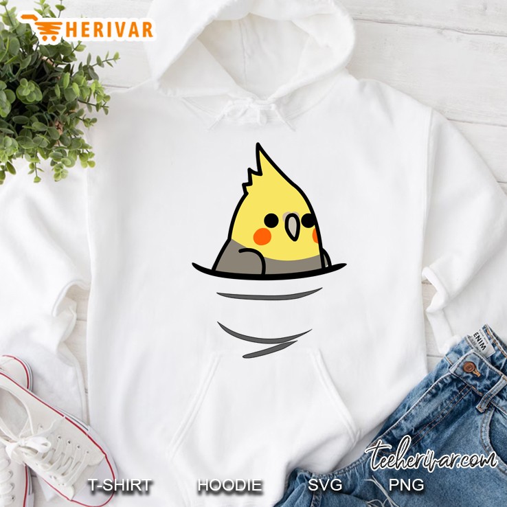 Too Many Birds! - Yellow Cockatiel Hoodie