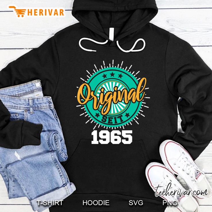 55. Geburtstag Mann Frau 55 Jahre Jahrgang 1965 Geschenk Hoodie