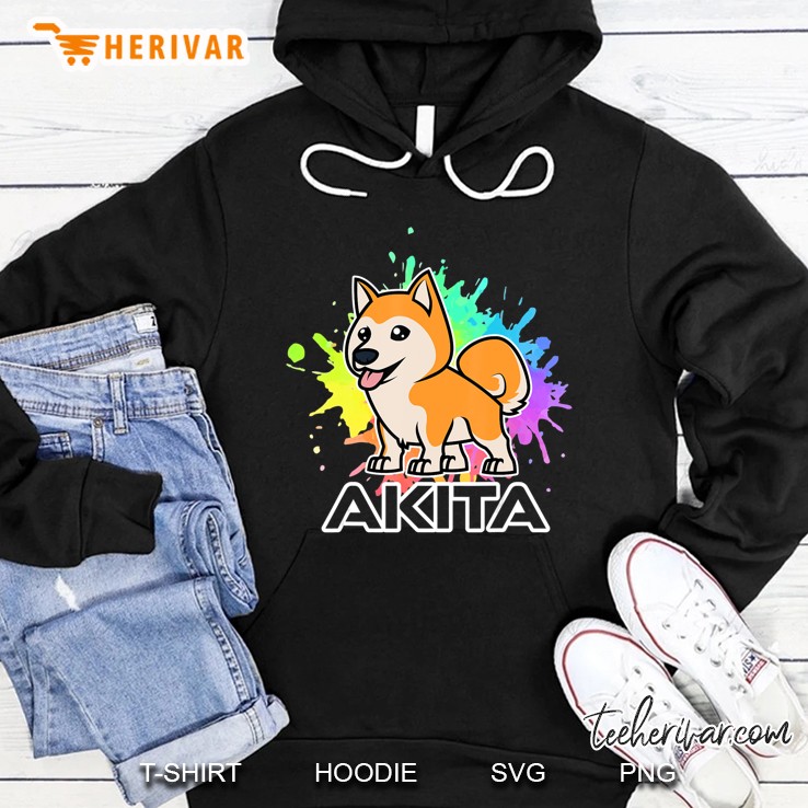 Akita Shiba Inu Hund Herrchen Frauchen Hunderasse Hoodie