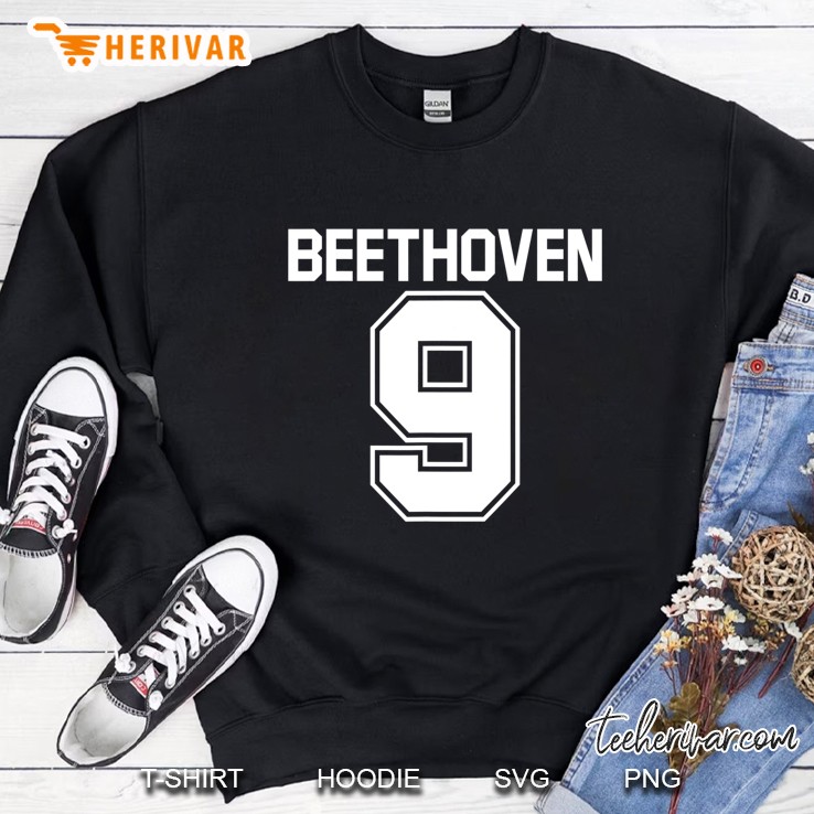 Beethoven 9Th Symphony Englische Musik Sweatshirt