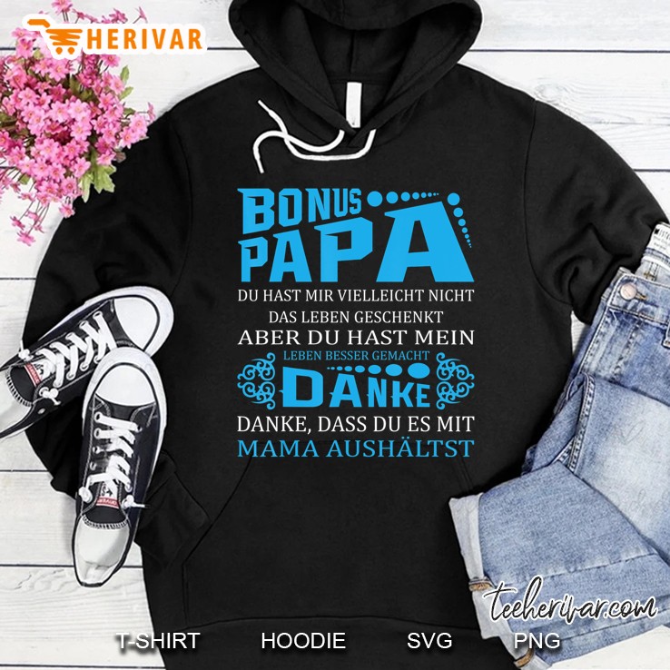 Bonuspapa Stiefvater Geschenk Hoodie