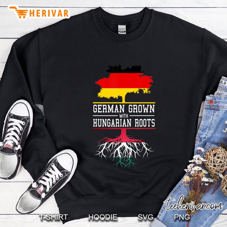 Germany Inspired German Grown With Hungarian Roots Sweatshirt