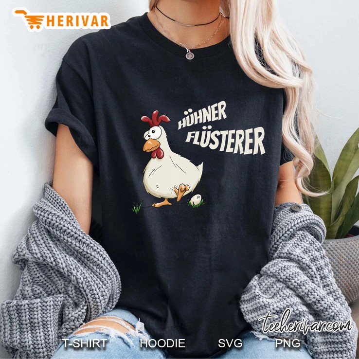 Hühner Flüsterer Verrücktes Huhn Landwirt Bauer Ladies Tee