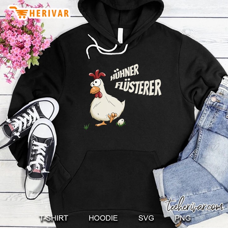 Hühner Flüsterer Verrücktes Huhn Landwirt Bauer Hoodie