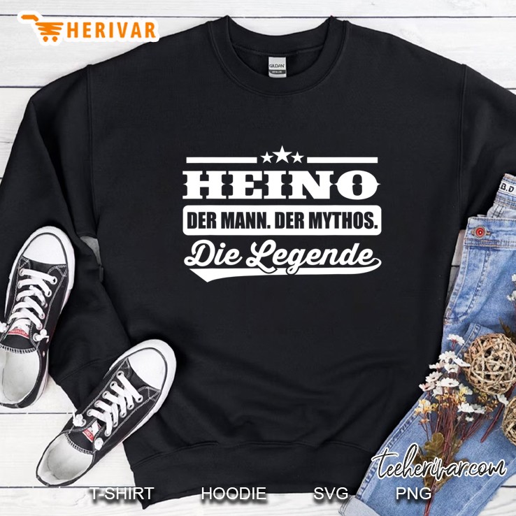 Herren Name Heino Shirt Vorname Lustiger Spruch Geschenk Sweatshirt