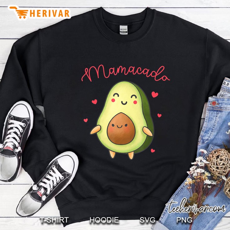 Mamacado Funny Pregnant Avocado Lover Sweatshirt
