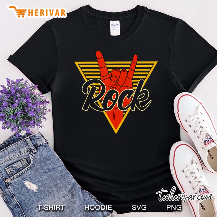 Rock Musik Für Festivals Konzerte Oder Rocker Shirt