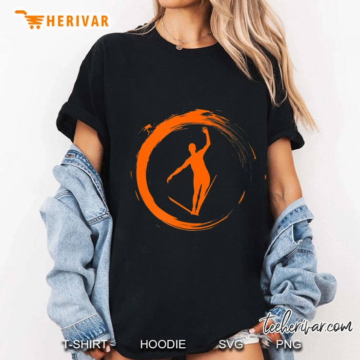 Tshirt Slackline Orange Hoodie