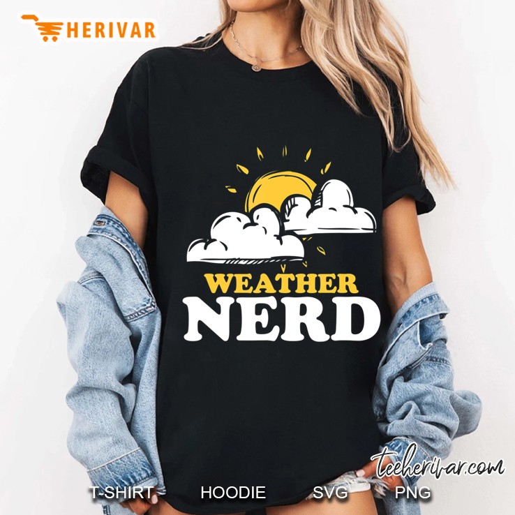 Wetter Nerd Meteorologie Meteorologe Wettervorhersagegerät Ladies Tee