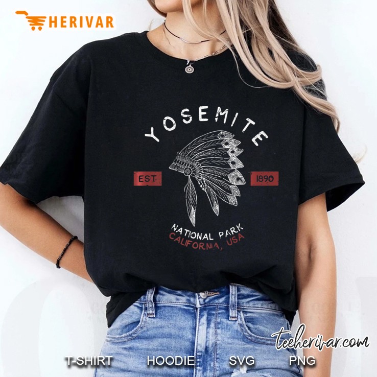 Yosemite National Park Vintage California Ladies Tee