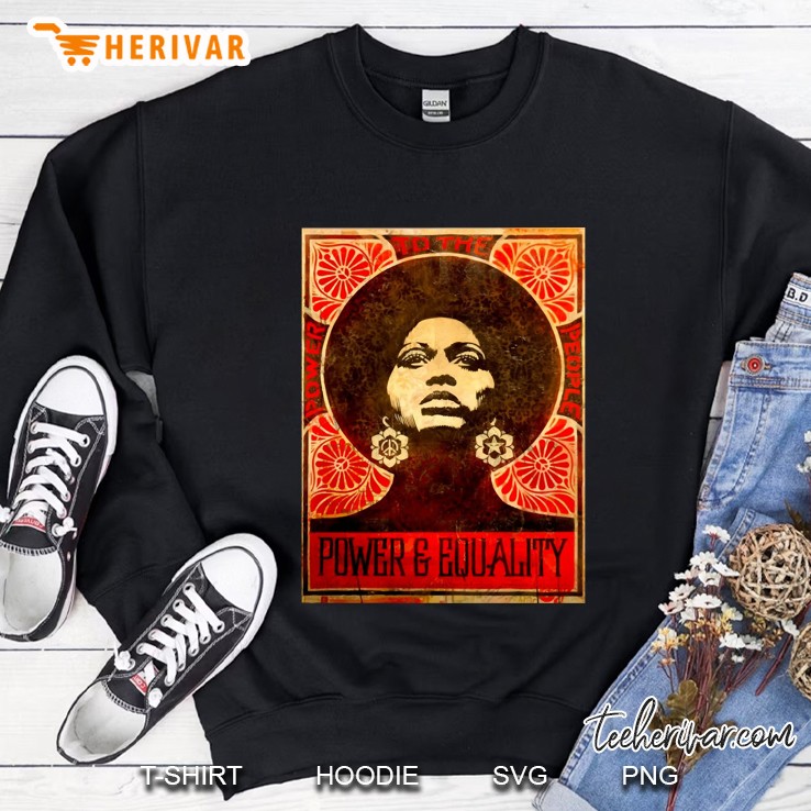 Angela Davis Poster 1971 Classic Sweatshirt