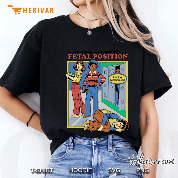 Assume The Fetal Position Classic Ladies Tee