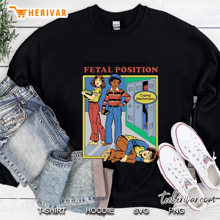 Assume The Fetal Position Classic Sweatshirt