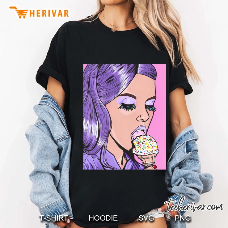 Ice Cream Girl Ladies Tee