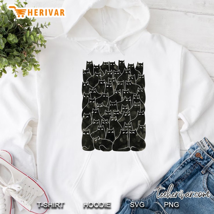 Suspicious Cats Hoodie
