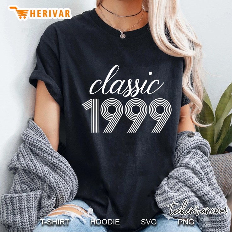 Classic 1999 Happy 21St Birthday Celebration Ladies Tee
