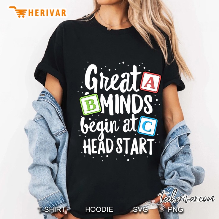 Great Minds Head Start Teacher Early Childhood Education Ladies Tee
