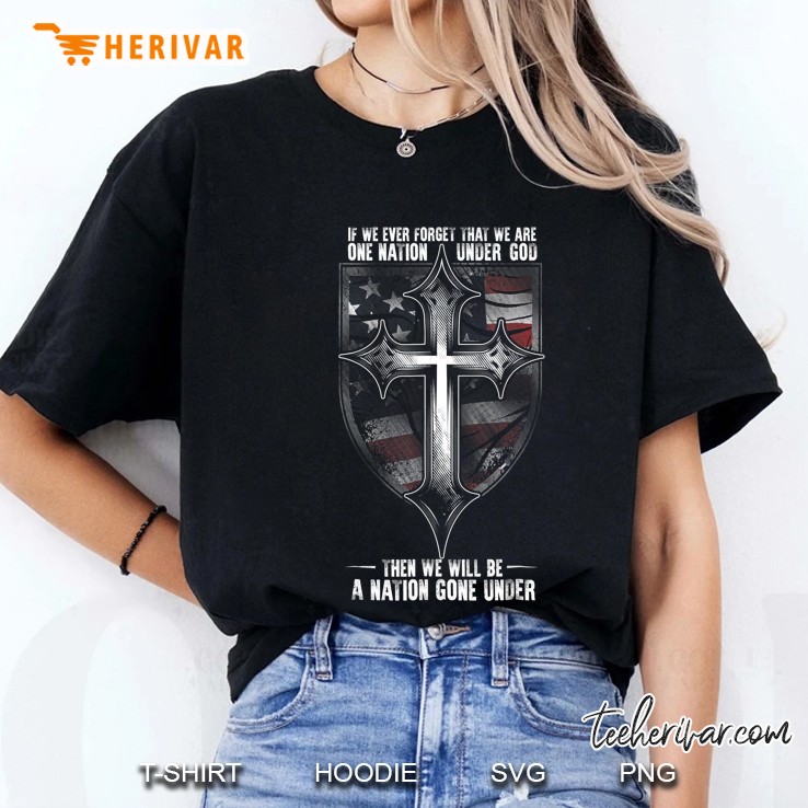 One Nation Under God Or A Nation Gone Under Ladies Tee