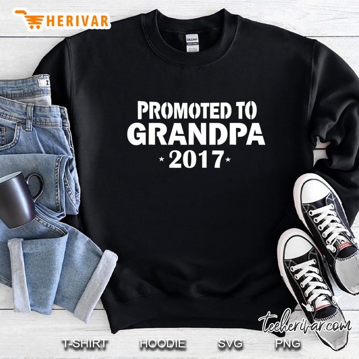Promoted To Grandpa 2017 Grandparent