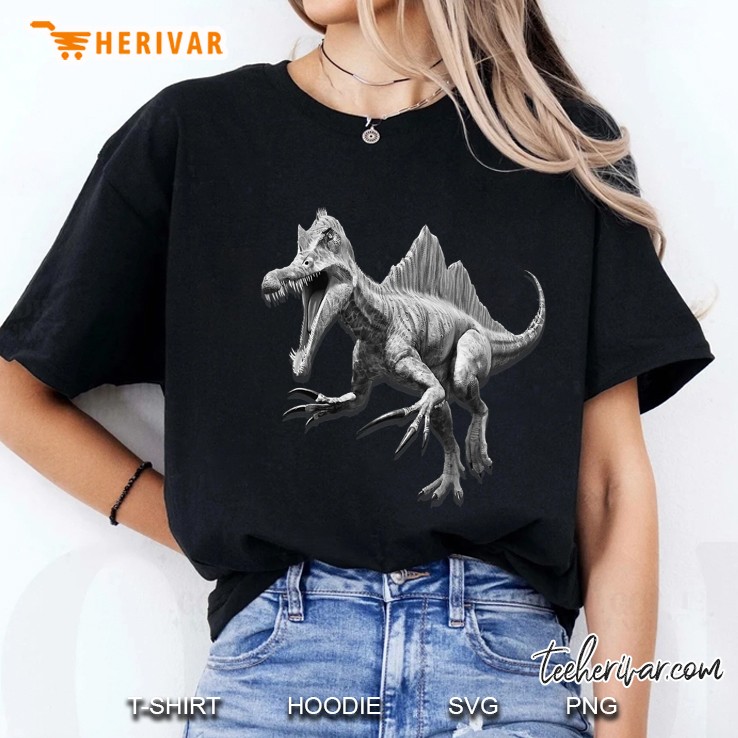 Spinosaurus Jurassic Dinosaur Reptile Ladies Tee