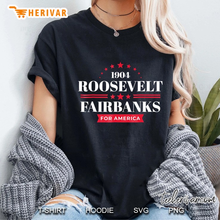 Teddy Roosevel President Theodore Campaign Ladies Tee