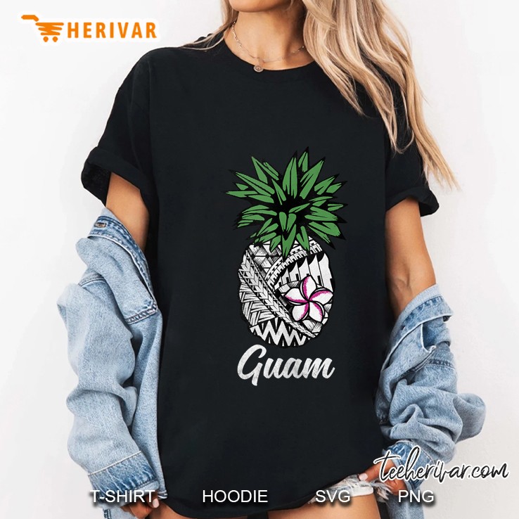 Tribal Pineapple Guam Tank Top - Guam Tank Top Ladies Tee