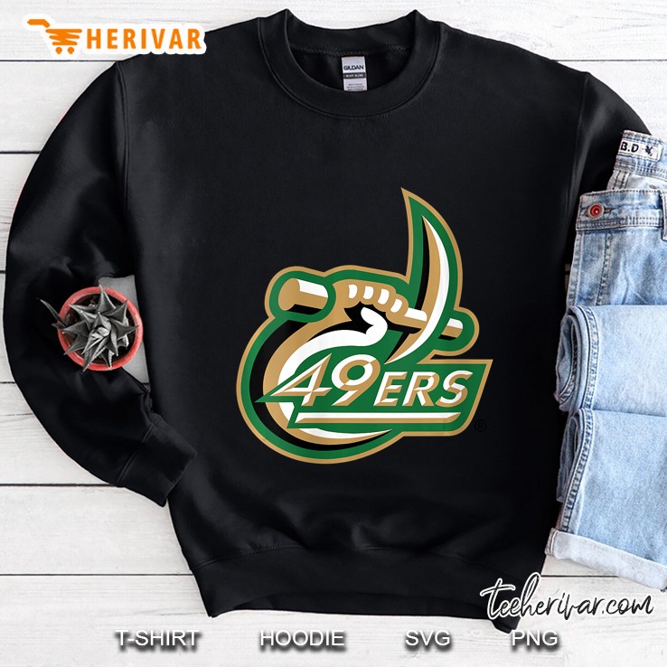 Womens The University Of North Carolina At Charlotte Ncaa Rylncc06 V-Neck Sweatshirt
