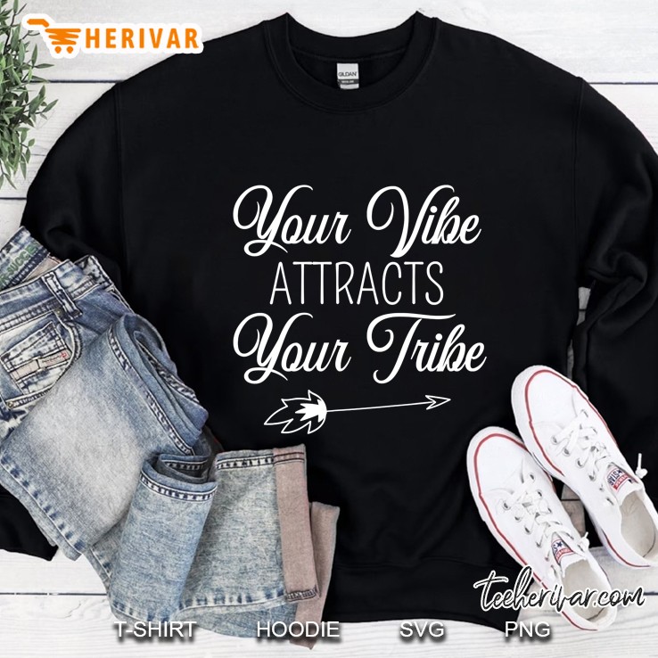 Your Vibe Attracts Your Tribe Family Matching Gift Outfit Mugs