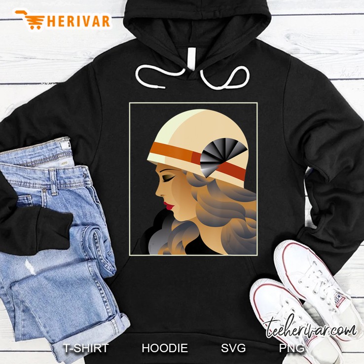 Art Deco Clothing Women Men 1920S 1930S Retro Woman Tshirt Hoodie