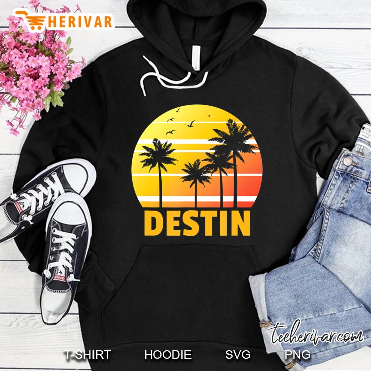 Destin Vacation Shirt Florida Beach Souvenir Hoodie