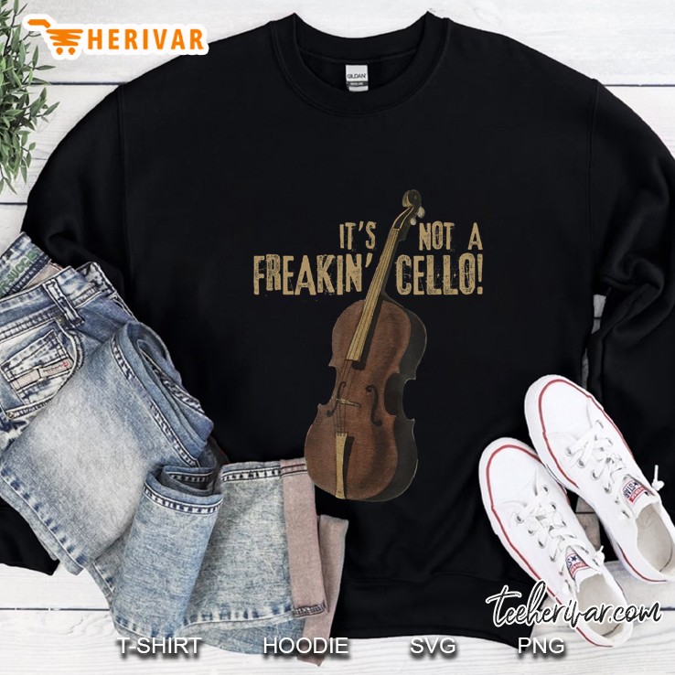 Double Bass Funny Jazz Instruments Music Sweatshirt