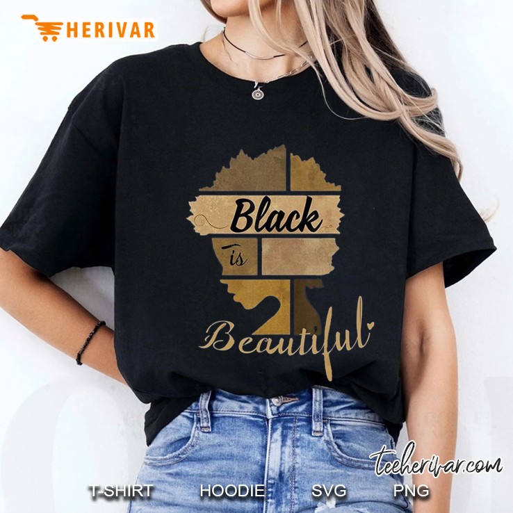 January Birthday For Women Black African Queen Gif Ladies Tee