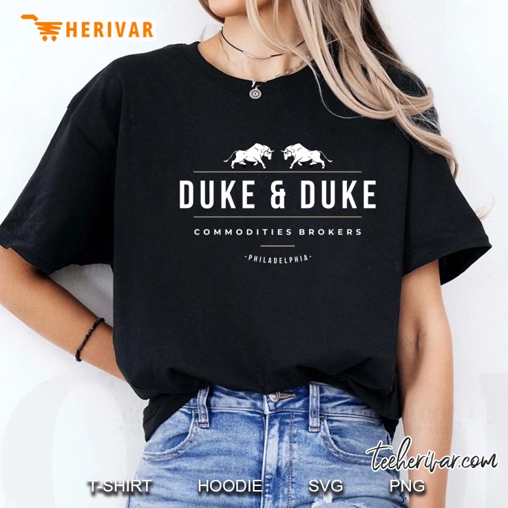 Duke & Duke - Commodities Brokers Slim Fit Ladies Tee