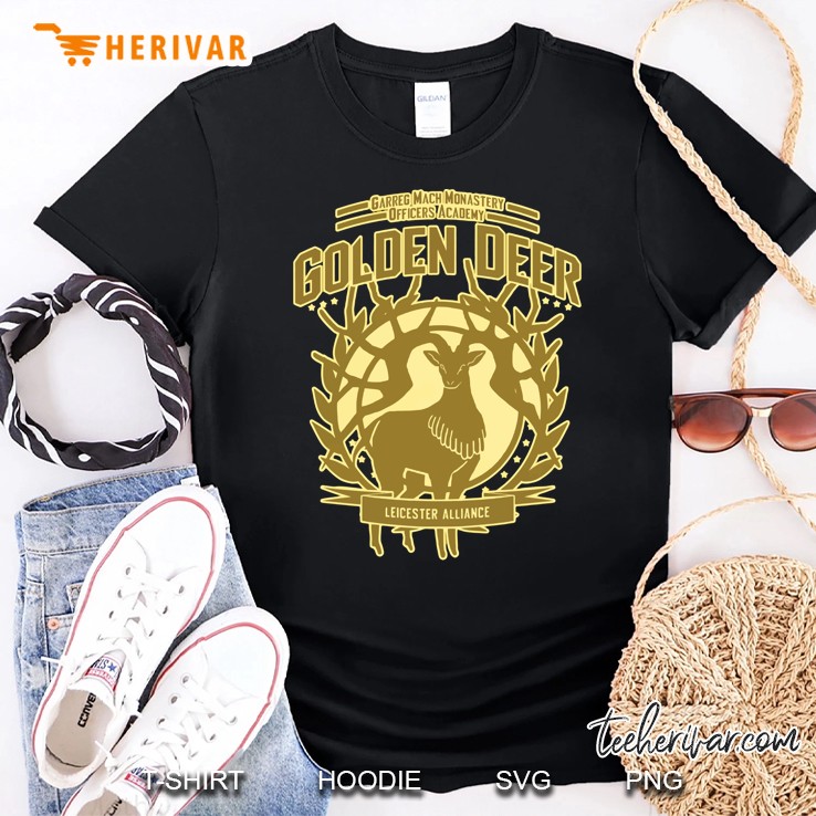 Golden Deer Graphic Shirt