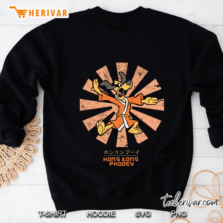 Hong Kong Phooey Retro Japanese Sweatshirt