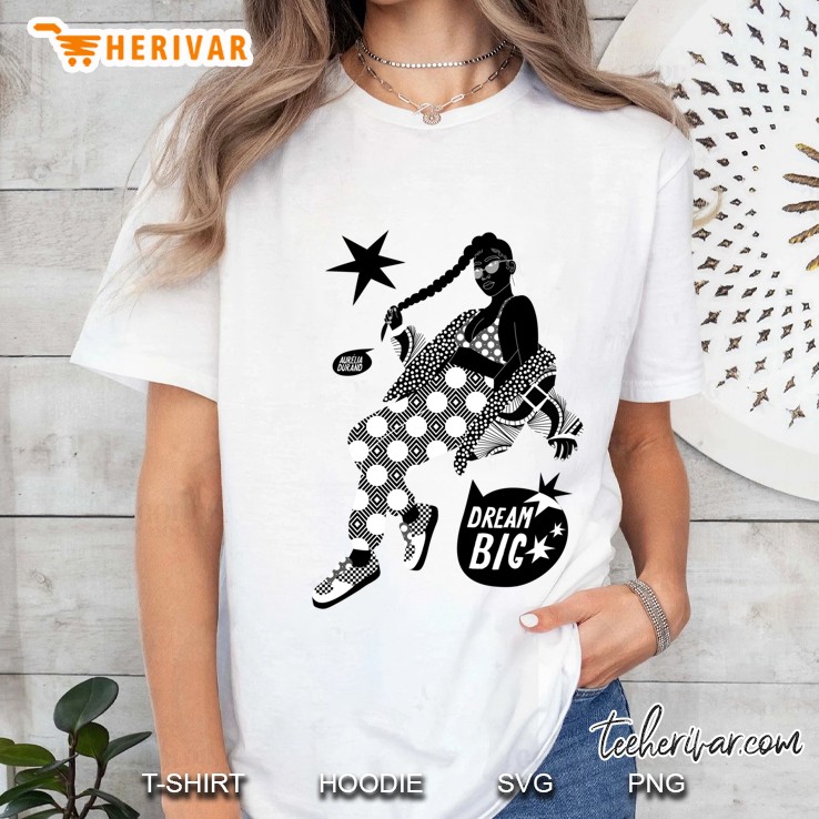 Dream Big Premium Scoop Ladies Tee