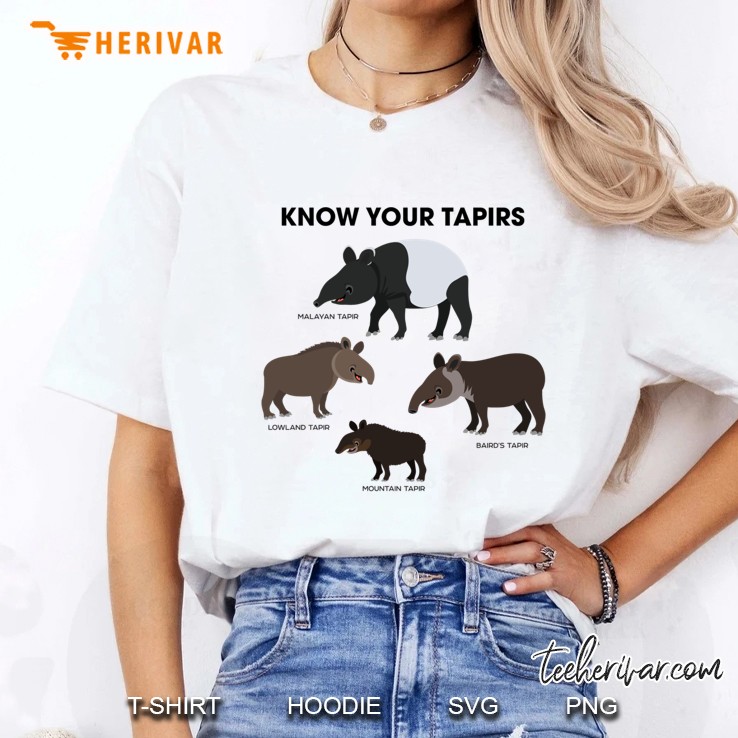 Know Your Tapirs Classic Ladies Tee