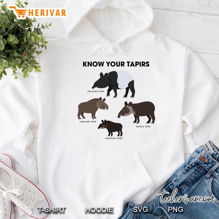 Know Your Tapirs Classic Hoodie