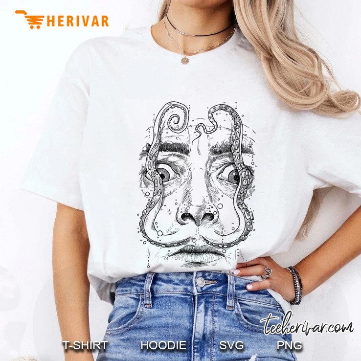 Octopus Dali Classic Ladies Tee
