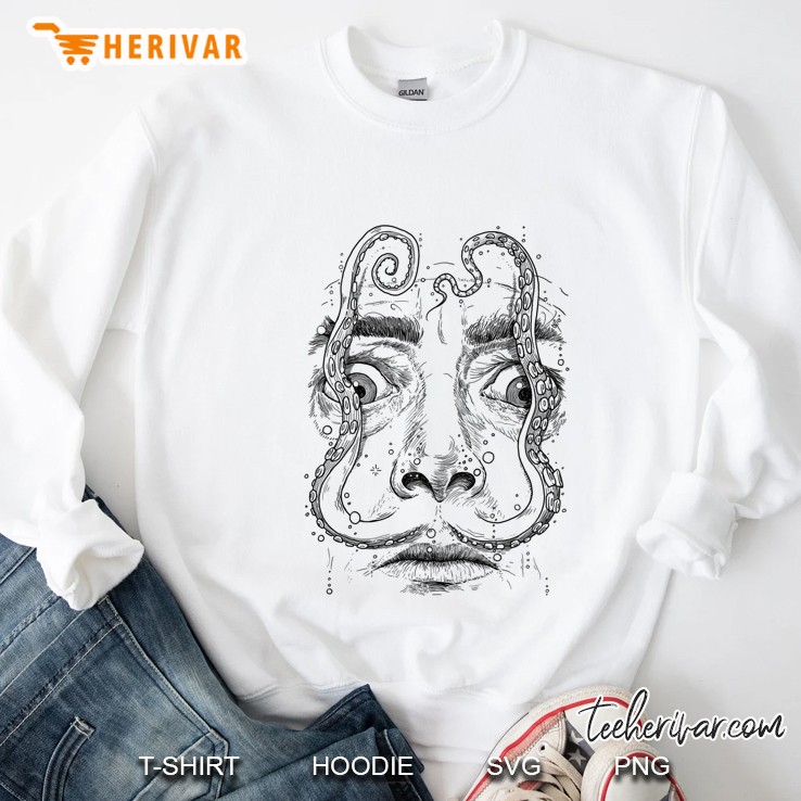 Octopus Dali Classic Sweatshirt