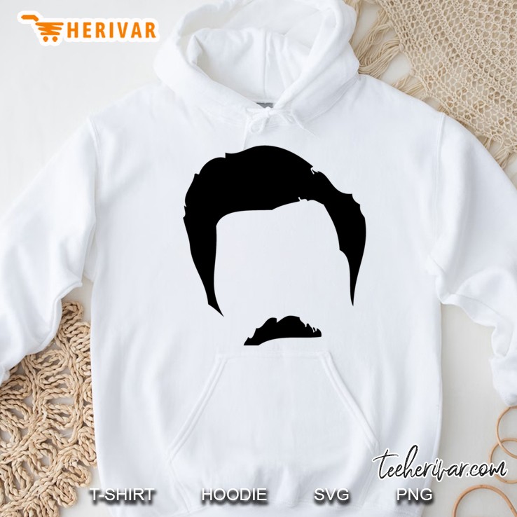 Ron Swanson Silhouette Hoodie