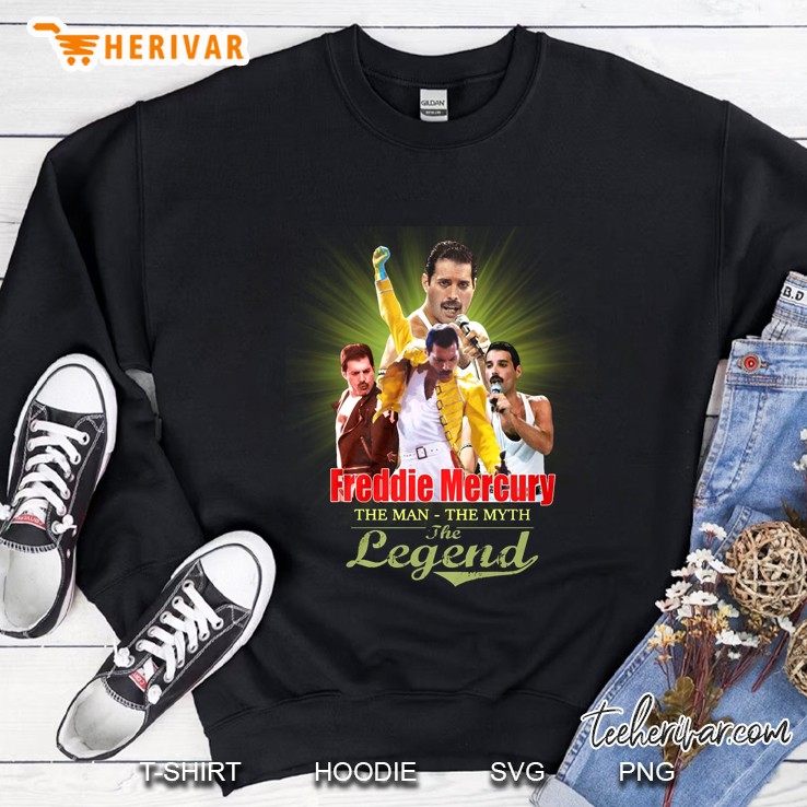 Freddie Mercury The Man The Myth The Legend Sweatshirt