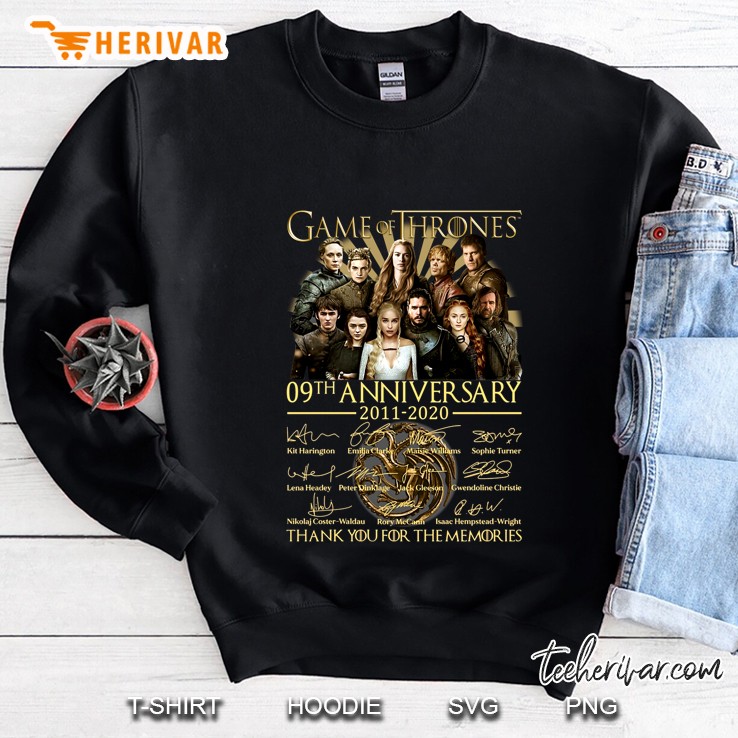 Game Of Thrones 09th Anniversary 2011-2020 Sweatshirt