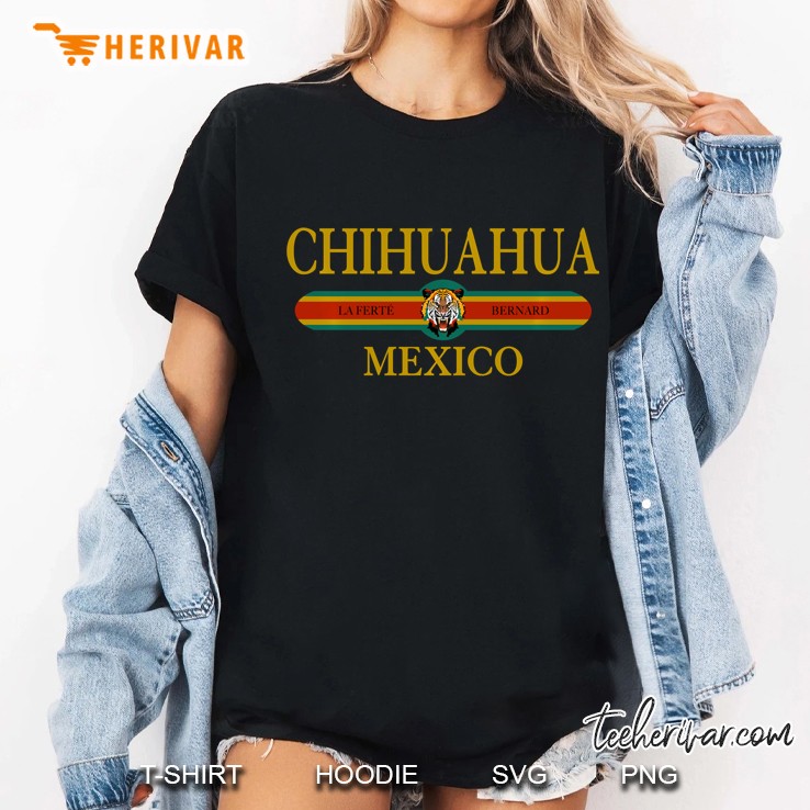 Chihuahua City Mexico Mexican Tiger Face - Ciudad Chihuahua Ladies Tee