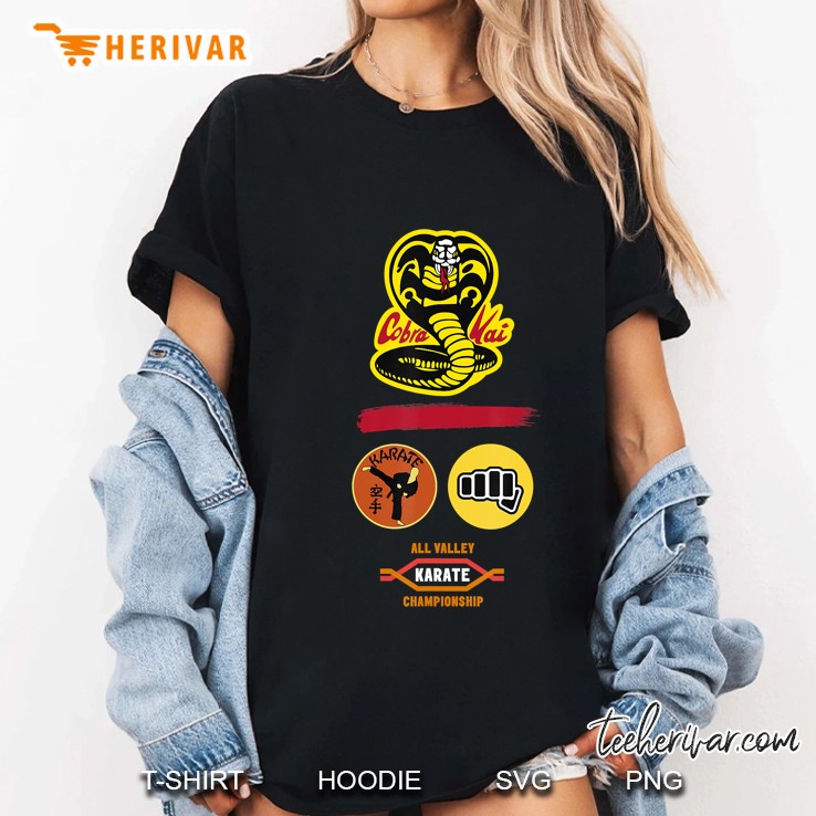 Cobra Kai All Valley Gym Logo Competition Hoodie