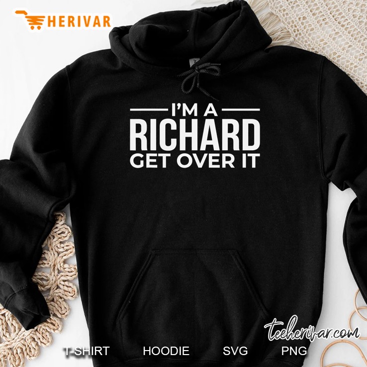 I'm A Richard Dick's The Name Get Over It Fun Play On Words Mugs